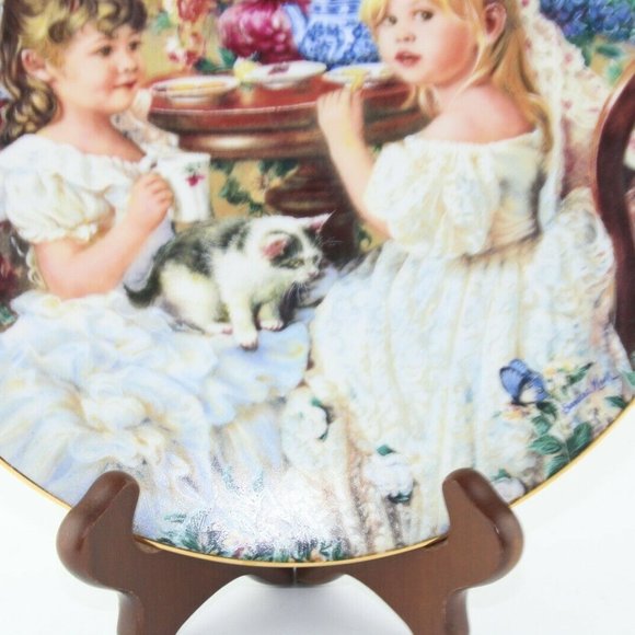 "The Tea Party" Collectible Plate - Picture 4 of 12